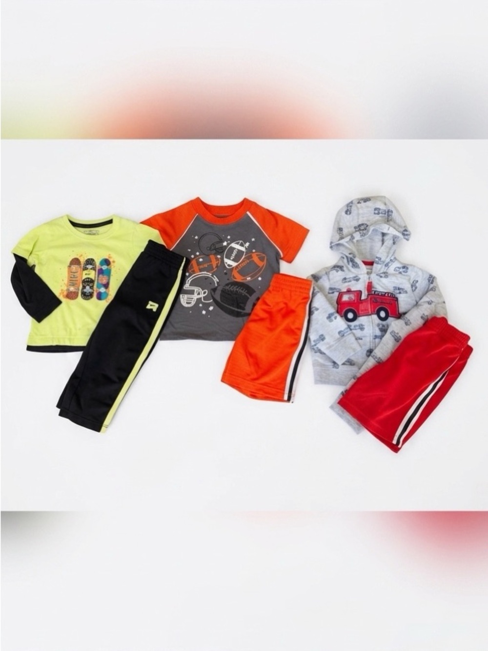 Nike, Peanut & Ollie, and Carter Outfit Sets
